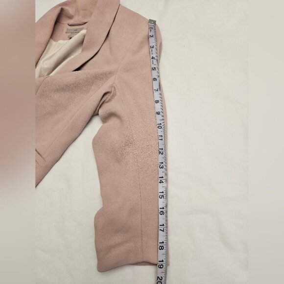 H$M Straight Cut Jacket. Light Pink. Size M. - Picture 12 of 12